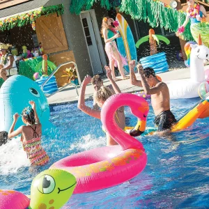 Jumbo Inflatable Flamingo Pool Float<Oriental Trading Outlet