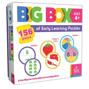 Oriental Trading Puzzles*Key Education Publishing Big Box Of Early Learning Puzzles