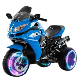 Kingtoys Blue Kids Ride On Electric Motorcycle Ages 3 To 8 Yrs<Oriental Trading Outlet