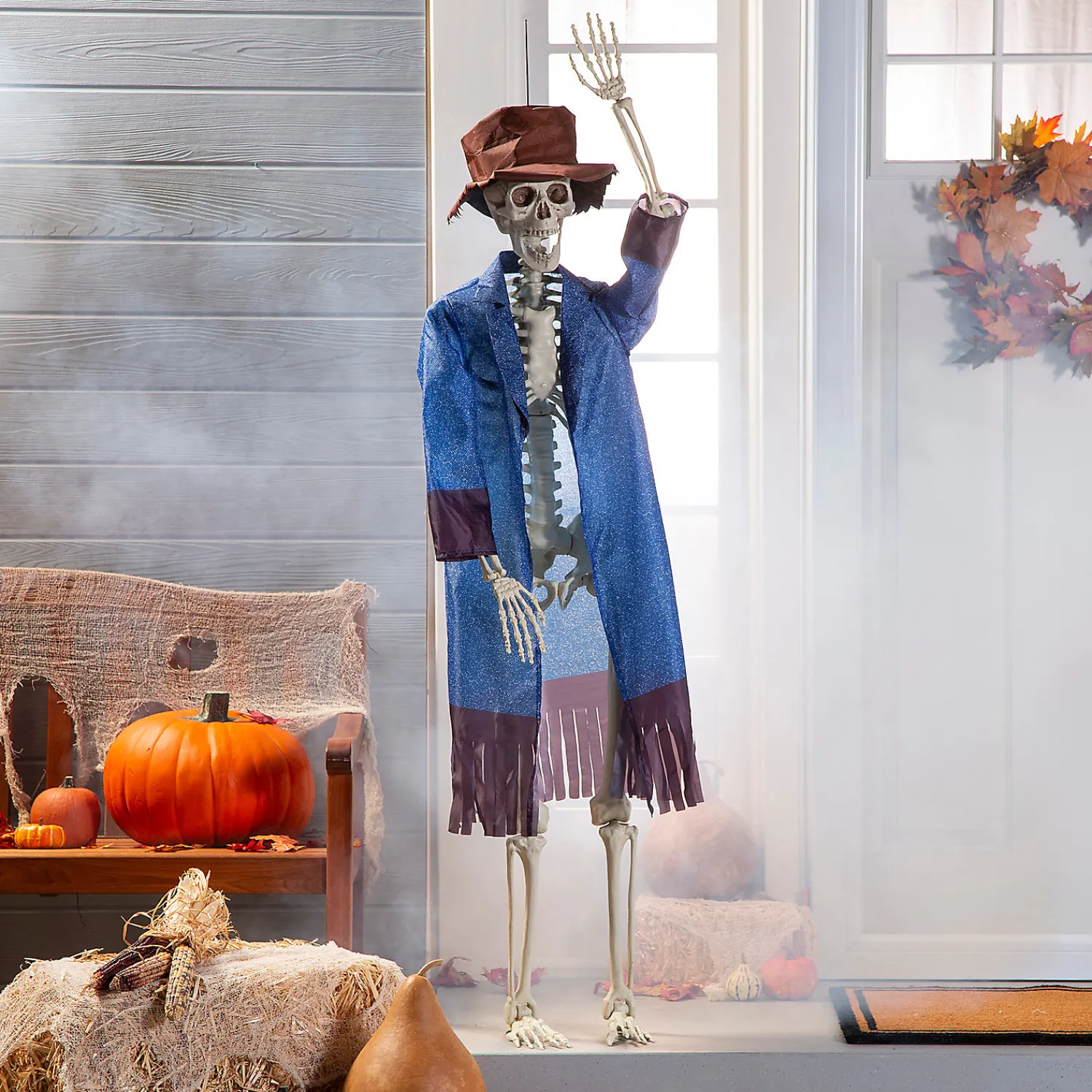 large_posable_skeleton_sc_0.webp Large Posable Skeleton Scarecrow Outfit<Oriental Trading Online