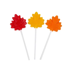 Leaf-Shaped Lollipops - 12 Pc.<Oriental Trading Store