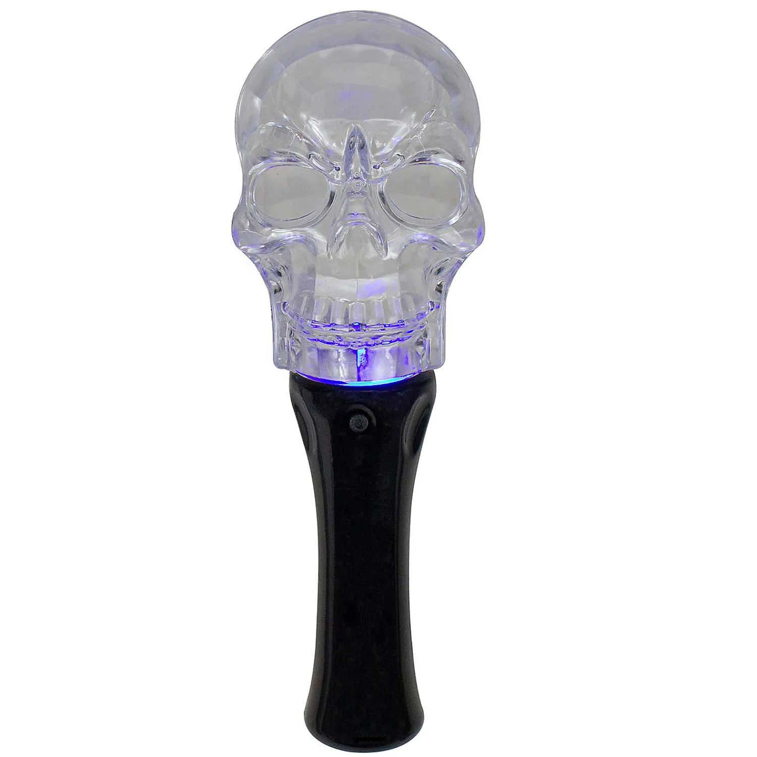 led_transparent_multifun_0.webp 9" Led Transparent Multi-Function Halloween Skull Light<Oriental Trading Clearance