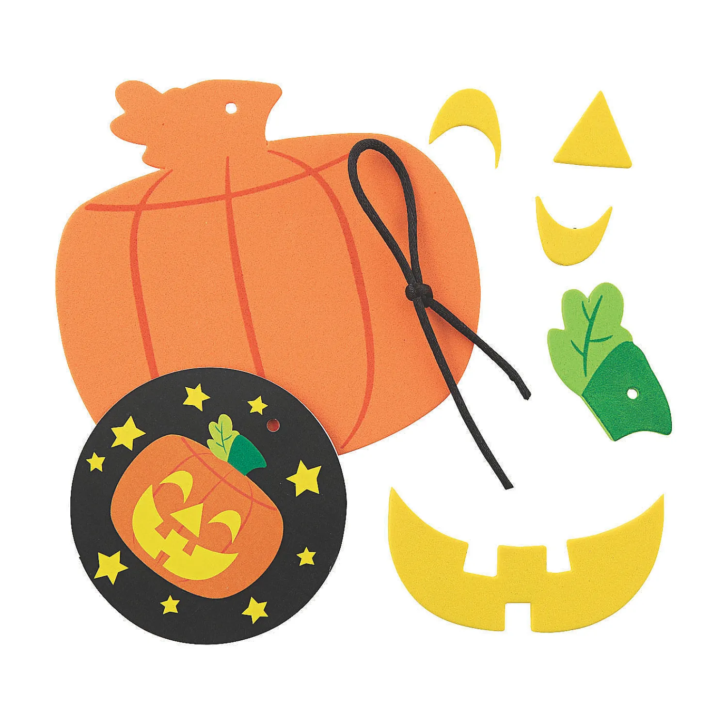 legend_of_the_halloween_j_1-1.webp Legend Of The Halloween Jack-O'-Lantern Craft Kit - Makes 12<Oriental Trading Cheap