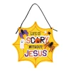 Life Is Scary Without Jesus Halloween Sign Craft Kit – Makes 12<Oriental Trading Shop