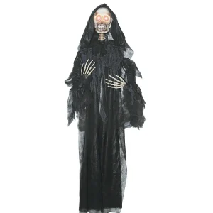 63" Light Up Hanging Reaper Halloween Decoration<Oriental Trading Cheap