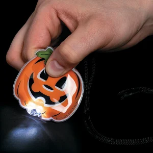 Light-Up Jack-O'-Lantern Necklaces - 12 Pc.<Oriental Trading Shop