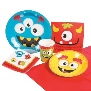 Lil' Monster Tableware Kit For 8 Guests<Oriental Trading Best Sale