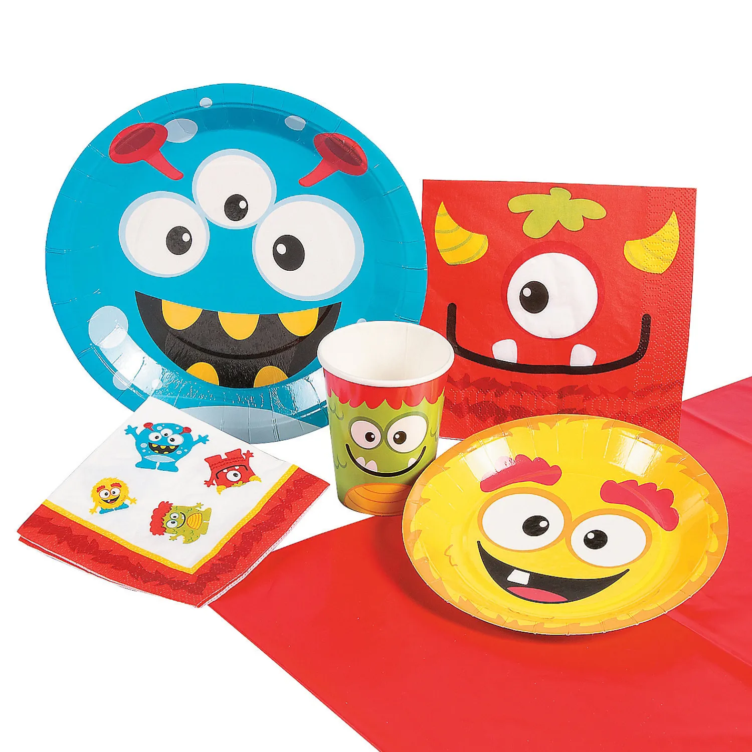 lil_monster_tableware_kit_0.webp Lil' Monster Tableware Kit For 8 Guests<Oriental Trading Best Sale