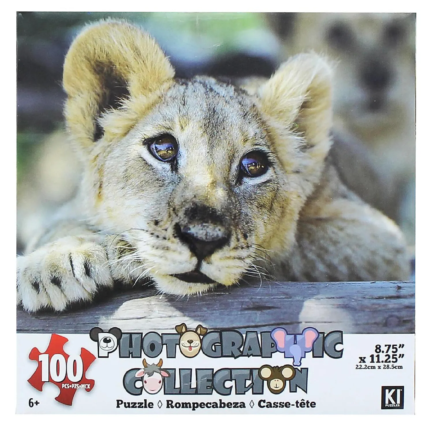 lion__piece_photographic__0.webp Oriental Trading Puzzles*Lion 100 Piece Photographic Collection Jigsaw Puzzle