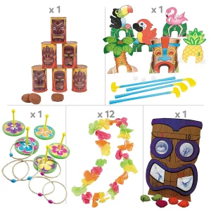Luau At-Home Game Night - 16 Pc.<Oriental Trading Clearance