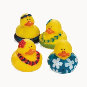 Oriental Trading Rubber Duckies*Luau Rubber Ducks - 12 Pc.