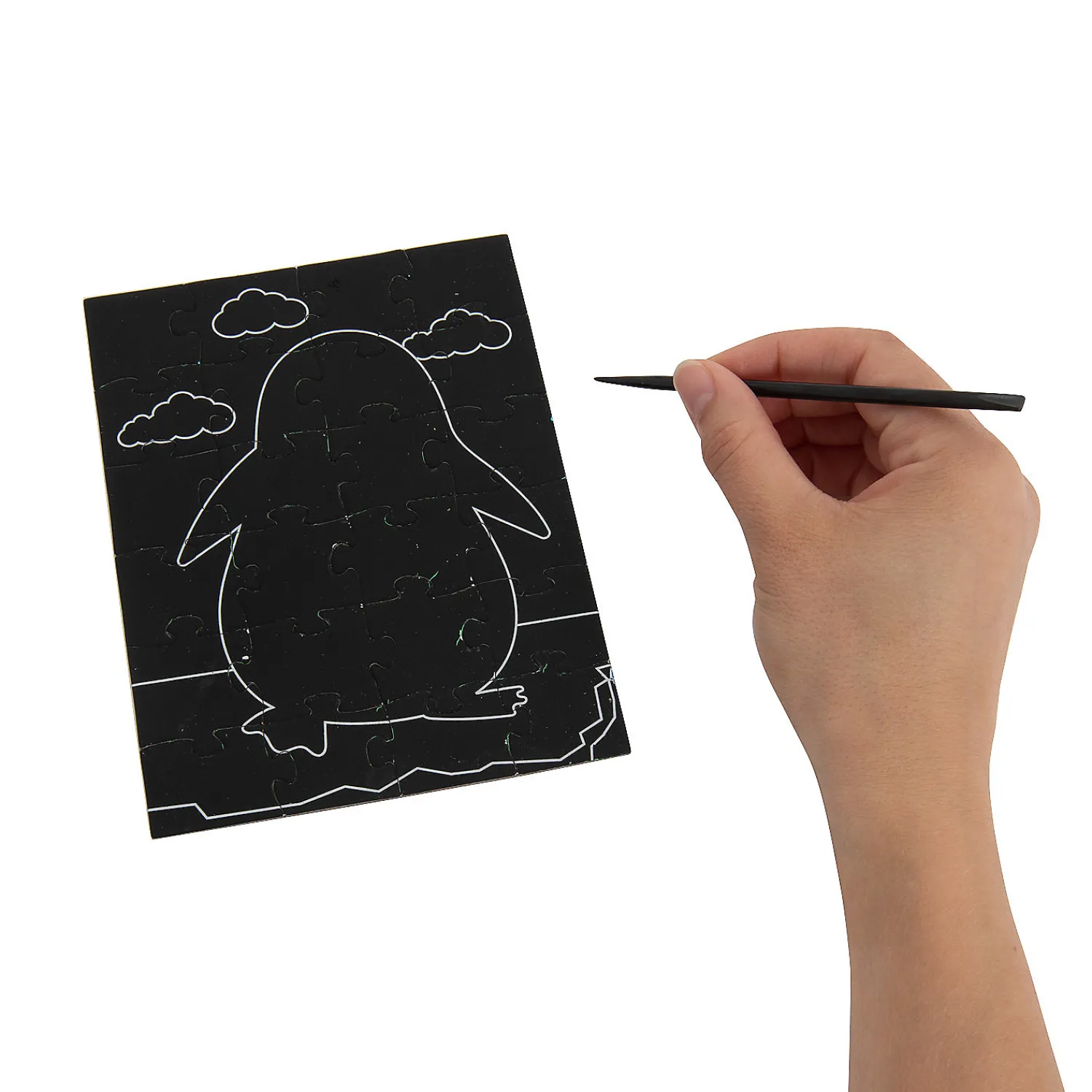 magic_color_scratch_anima_1.webp Oriental Trading Puzzles*Magic Color Scratch Animal Puzzles - 12 Pc.