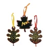 Magic Color Scratch Black Fall Leaves - 24 Pc.<Oriental Trading Discount