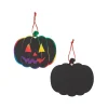 Magic Color Scratch Pumpkin Ornaments - 24 Pc.<Oriental Trading Hot