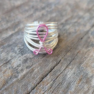 Oriental Trading Rings*Marcia Ring Breast Cancer Ribbon