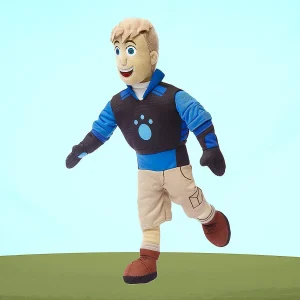 Oriental Trading Character Toys*Martin Kratt Wild Kratts Plush Toy Doll 14" Blue Creature Power Suit Mighty Mojo