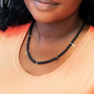 Oriental Trading Pretend Play*Marvel Black Panther Wakanda Forever Claw & Bead Necklace