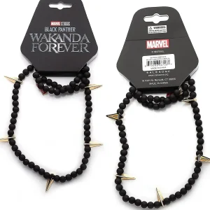 Oriental Trading Pretend Play*Marvel Black Panther Wakanda Forever Claw & Bead Necklace