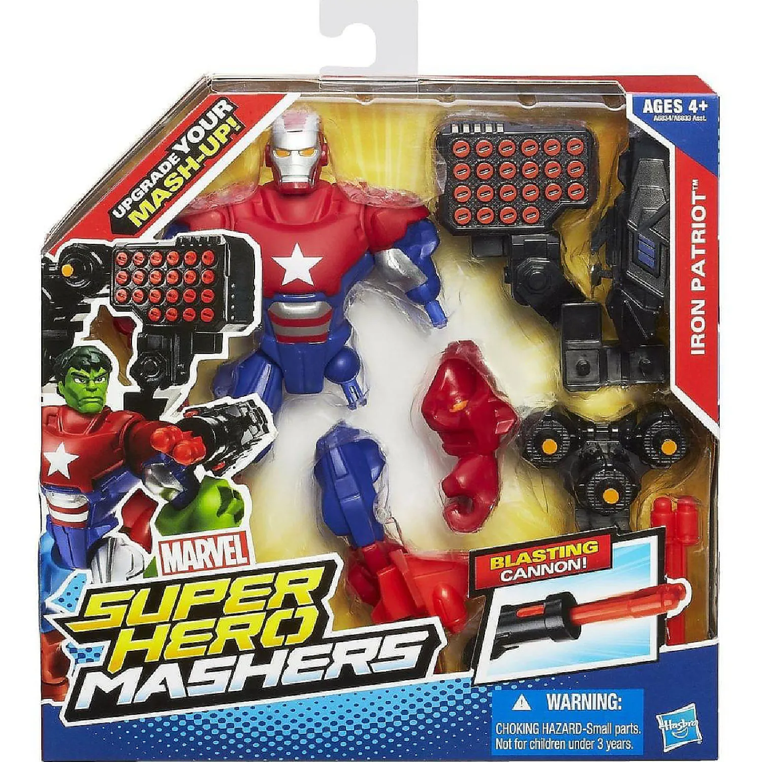 marvel_super_hero_mashers_0.webp Oriental Trading Character Toys*Marvel Super Hero Mashers 6" Action Figure: Iron Patriot