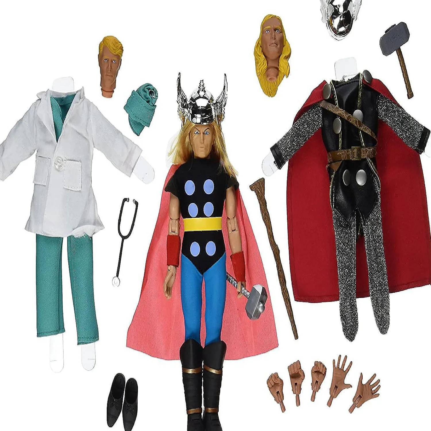 marvel_thor__inch_retro_a_0.webp Oriental Trading Character Toys*Marvel Thor 8 Inch Retro Action Figure Set