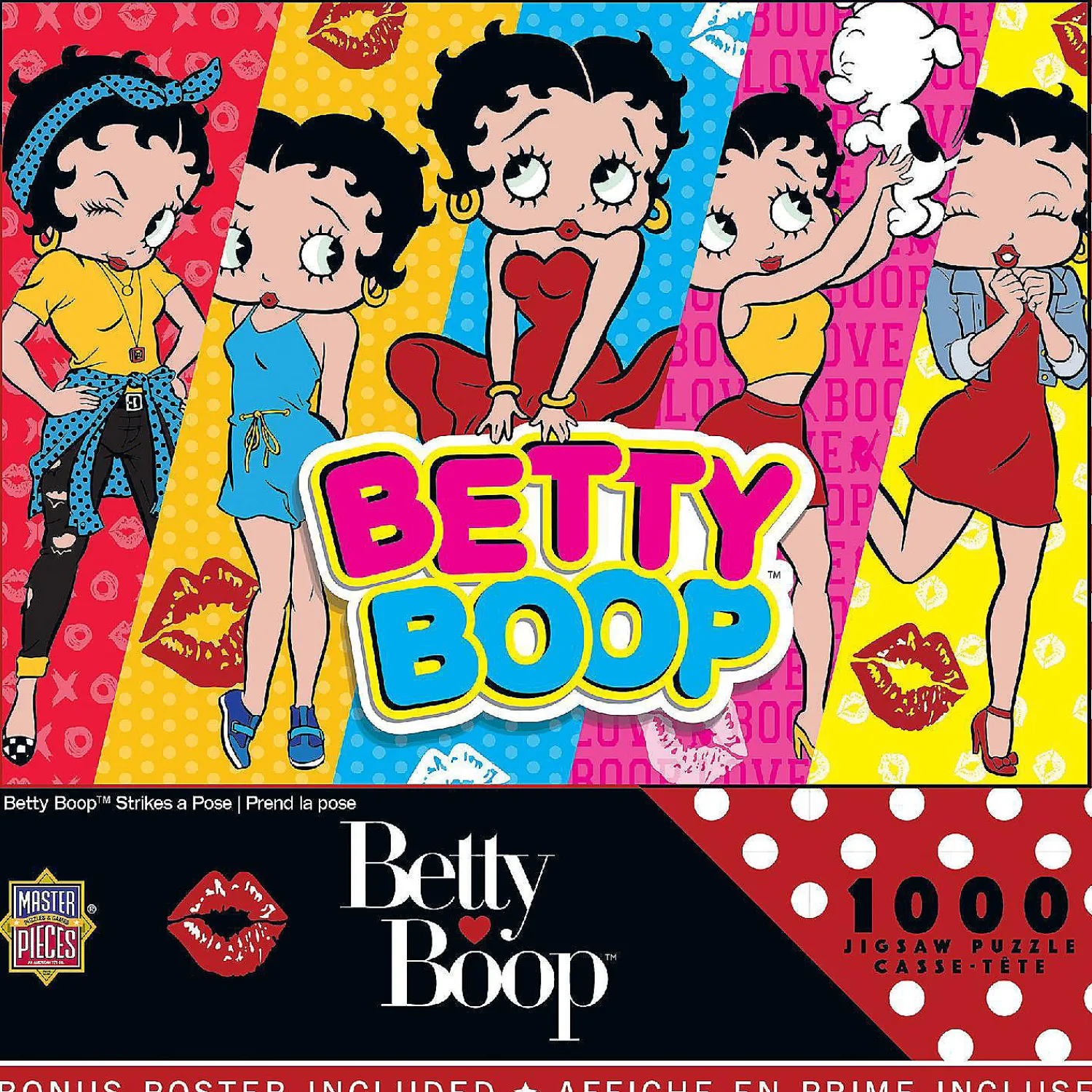 masterpieces__piece_jigsa_0-2.webp Oriental Trading Puzzles*Masterpieces 1000 Piece Jigsaw Puzzle For Adults, Family, Or Kids - Betty Boop Strikes A Pose - 19.25" X 26.75"