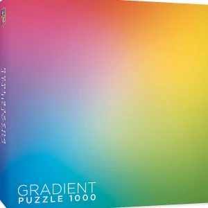 Oriental Trading Puzzles*Masterpieces 1000 Piece Jigsaw Puzzle For Adults, Family, Or Kids - Rainbow Gradient - 19.25