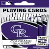 Oriental Trading Playing Cards*Masterpieces Colorado Rockies Playing Cards