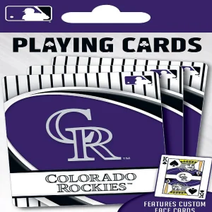 Oriental Trading Playing Cards*Masterpieces Colorado Rockies Playing Cards