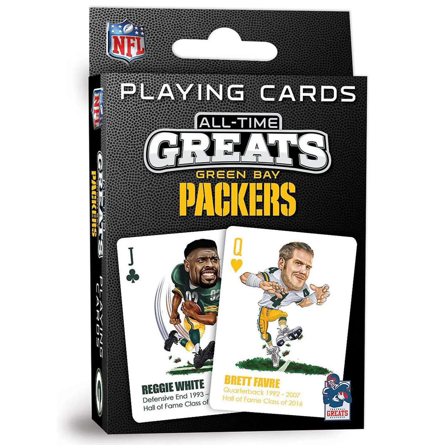 masterpieces_green_bay_pa_1.webp Oriental Trading Playing Cards*Masterpieces Green Bay Packers All-Time Greats Playing Cards