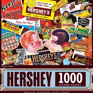 Oriental Trading Puzzles*Masterpieces Hershey's Vintage 1000 Piece