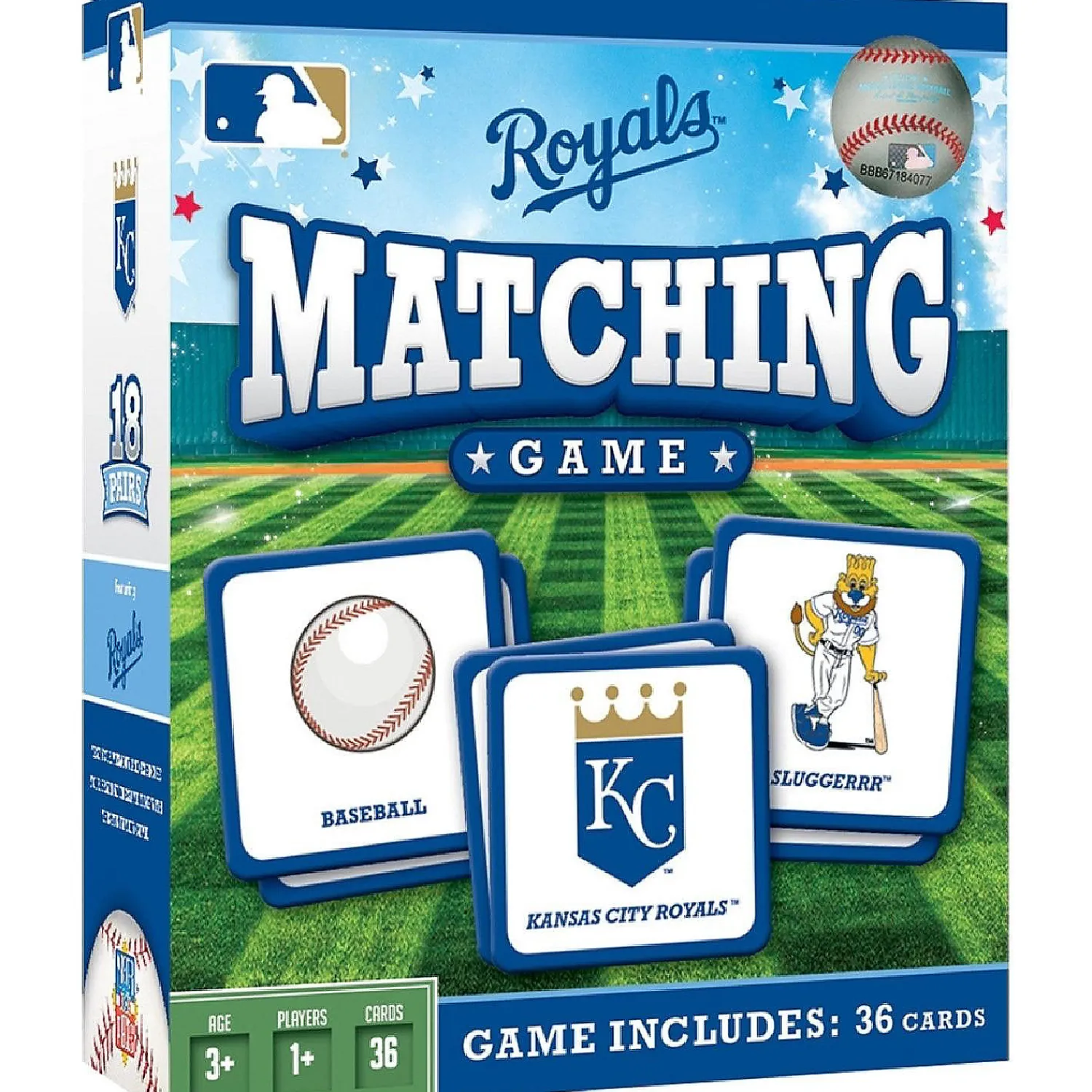masterpieces_kansas_city__0.webp Oriental Trading Playing Cards*Masterpieces Kansas City Royals Matching Game
