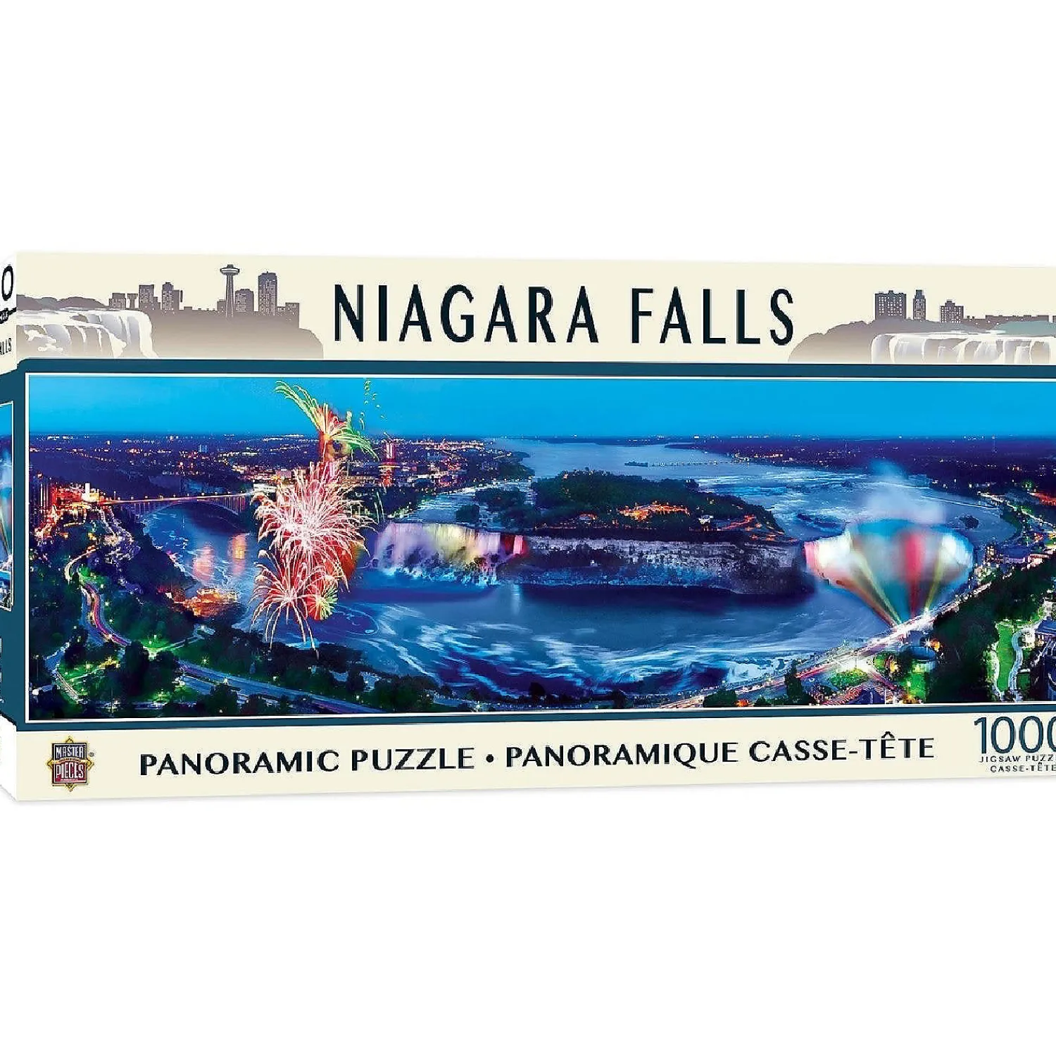 masterpieces_niagara_fall_0.webp Oriental Trading Puzzles*Masterpieces Niagara Falls Panoramic 1000 Piece