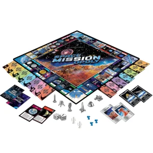 Oriental Trading Games*Masterpieces Opoly Board Games - Space Mission Opoly - For Adults, Kids, & Family