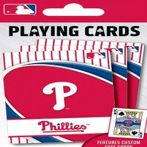 Oriental Trading Playing Cards*Masterpieces Philadelphia Phillies Playing Cards