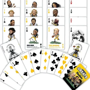 Oriental Trading Playing Cards*Masterpieces Pittsburgh Steelers All-Time Greats Playing Cards
