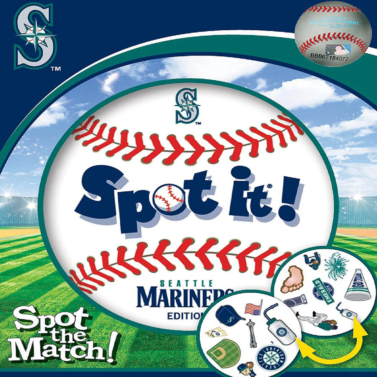 masterpieces_seattle_mari_0.webp Oriental Trading Playing Cards*Masterpieces Seattle Mariners Spot It