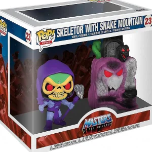 Oriental Trading Character Toys*Masters Of The Universe Funko Pop Town Vinyl Figure Snake Mountain W/ Skeletor