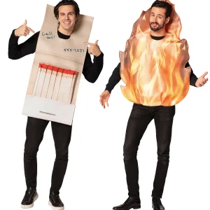 Matches & Flame Couples Costumes<Oriental Trading Hot