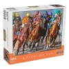 Oriental Trading Puzzles*Mchezo 1000 Piece Jigsaw Puzzle: "Into The First Turn" Horse Racing Themed Kentucky Puzzle