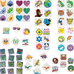 Oriental Trading Temporary Tattoos*Mega Bulk 720 Pc. Everyday Fun Temporary Tattoo Assortment