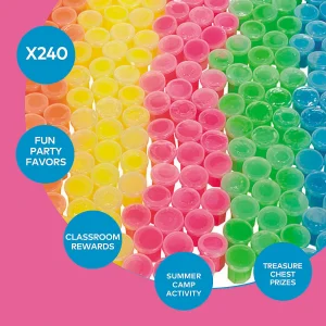 Oriental Trading Putty & Squishy Toys*Mega Bulk 240 Pc. Mini Colorful Slime Assortment