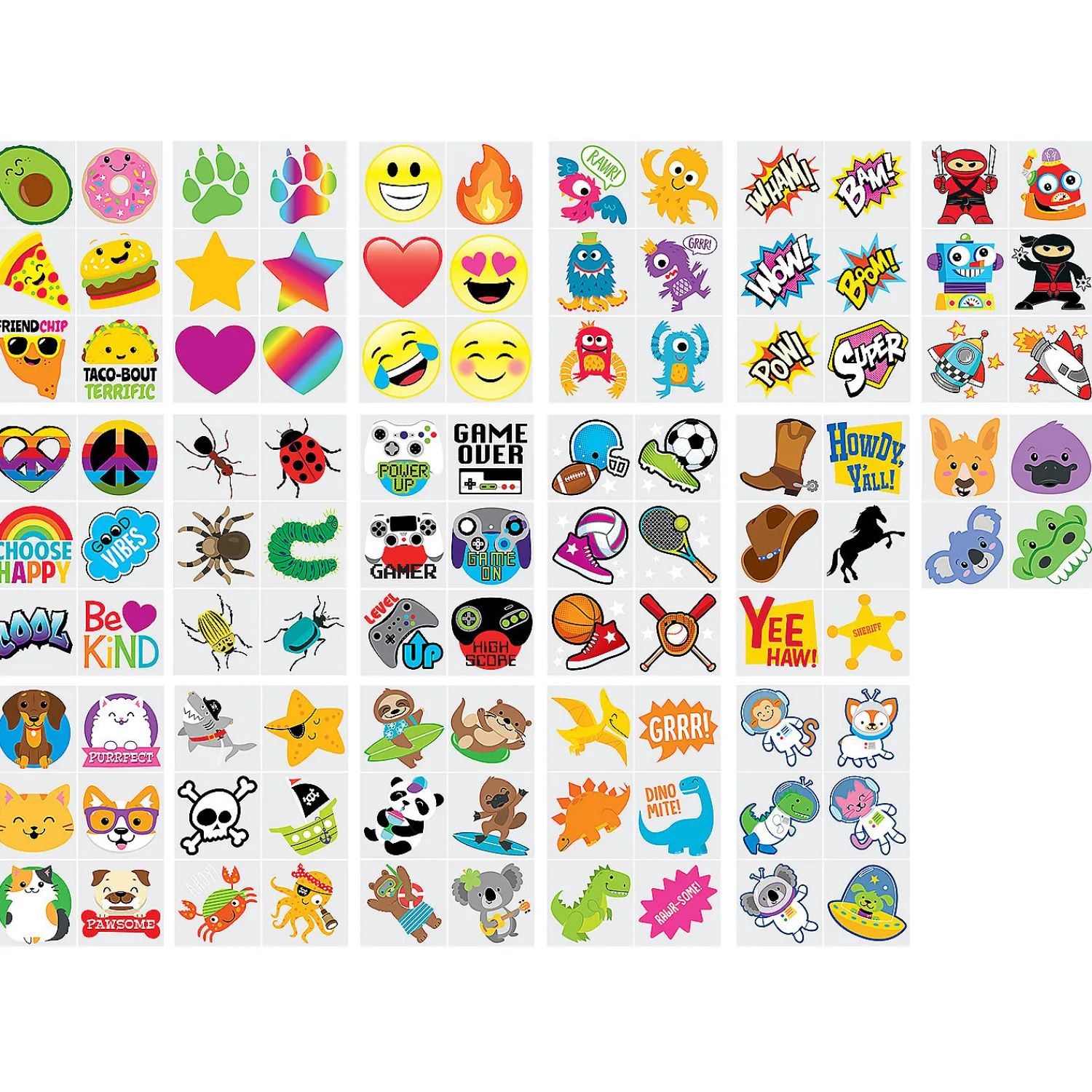 mega_bulk__pc_temporary_t_0.webp Oriental Trading Temporary Tattoos*Mega Bulk 1500 Pc. Temporary Tattoo Assortment