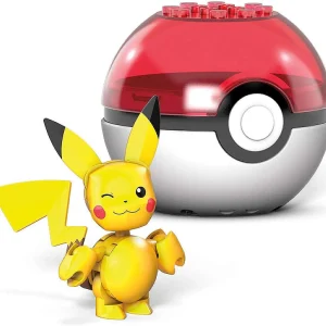 Oriental Trading Character Toys*Mega Construx Pokemon Pikachu Construction Set, Building Toys For Kids (Gvk60)