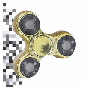 Oriental Trading Games*Metallic Fidget Spinner Gold