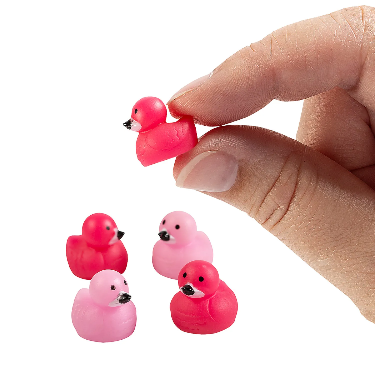 micro_mini_tropical_flami_0.webp Oriental Trading Character Toys*Micro Mini Tropical Flamingo Rubber Ducks - 24 Pc.