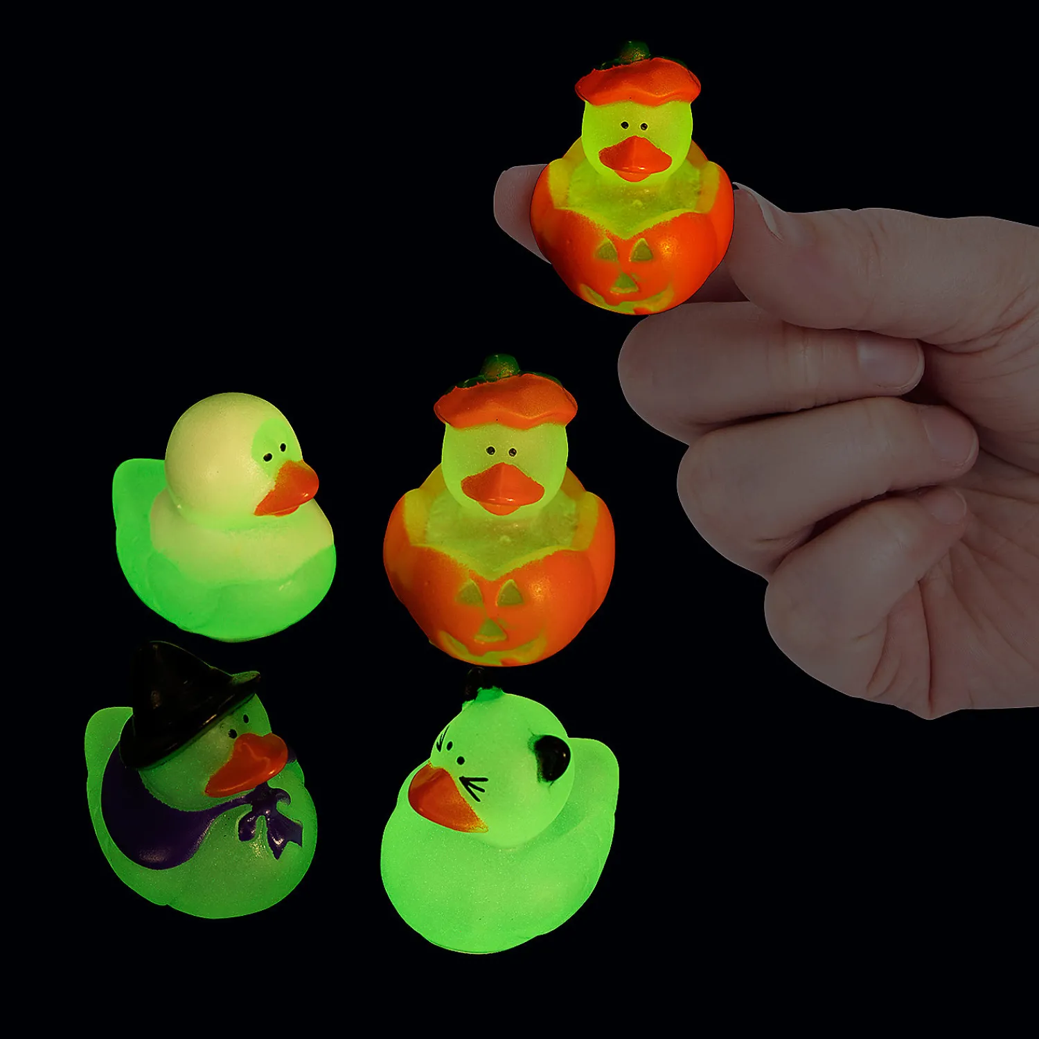 mini_glowinthedark_hallow_0.webp Mini Glow-In-The-Dark Halloween Rubber Ducks - 24 Pc.<Oriental Trading Best Sale