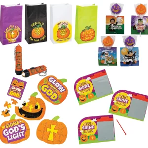Mini Halloween Faith Boo Bag Kit For 12<Oriental Trading Online