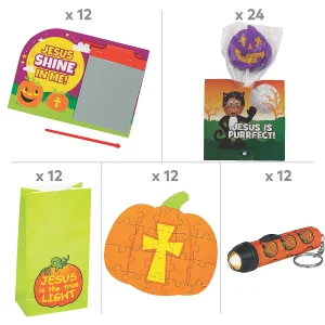 Mini Halloween Faith Boo Bag Kit For 12<Oriental Trading Online