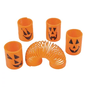 Mini Jack-O'-Lantern Magic Springs - 12 Pc.<Oriental Trading Store