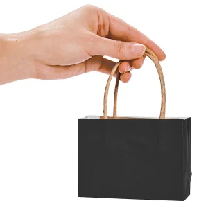 Mini Kraft Paper Gift Bags - 12 Pc.<Oriental Trading Outlet